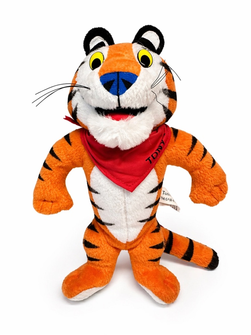 Kellogg’s Tony the Tiger plush cereal mascot with bandana